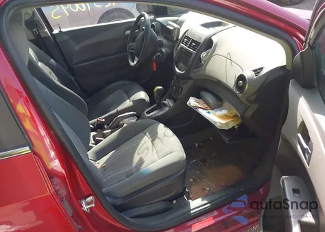 2013 Chevrolet Sonic Lt из США, поврежденный, VIN 1G1JC5SH7D4238219